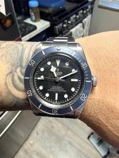 TUDOR Heritage Black Bay M79230B-0008 41mm Automatic Watch Blue Bezel. No Box