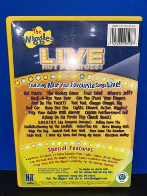 DVD Yellow Piper The Worst of... 王立劇場 The Wiggles - Live Hot Potatoes DVD - (2004) Yellow Clamshell | eBay