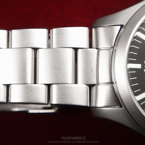 Poljot Steel Watchband Solid 0 7/8in - 3 Knot - Satin Matte - End Size Round - Picture 3 of 6
