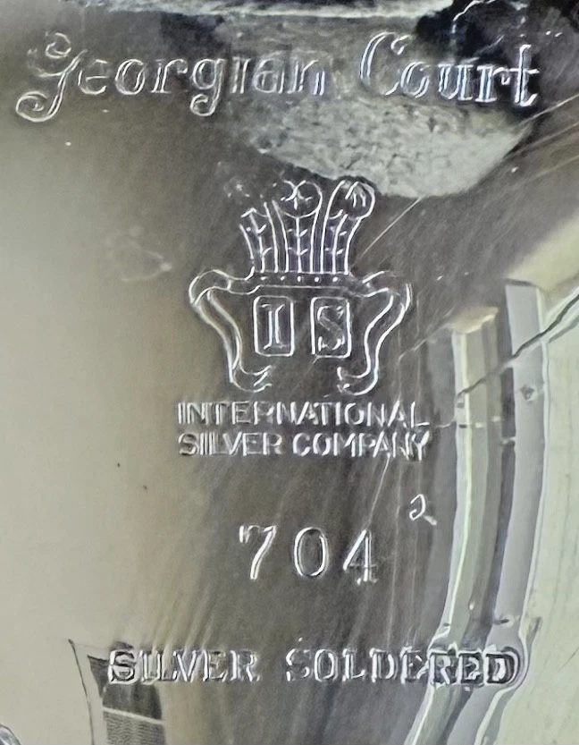 vntge International Silver Co «Грузинский суд» чайный сервиз, 5 шт., серебро припаянный - Изображение 2 из 4