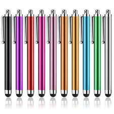 10 Pcs Universal Capacitive Stylus Pens for Touch Screens Tablets Phones