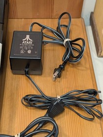 Atari 5200 Console 4-Port Bundle w/3 Games, Cables, 2 Controllers TESTED - VGUC