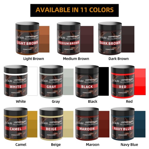 Leather Recoloring Balm, Leather Color Restorer, Leather Restorer for Couches... - Picture 7 of 7
