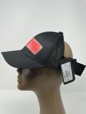 Giorgio Armani black cap hat open back