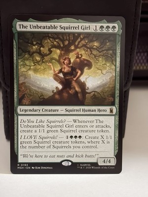 MTG - The Unbeatable Squirrel Girl #193 - Marvel Super Heroes (MSH) - Near Mint