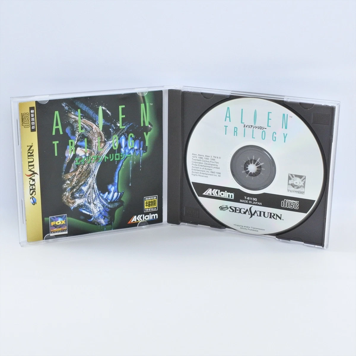 Alien Trilogy * Jeu Playstation Sony Ps1 Pal Eur Complet Tbe