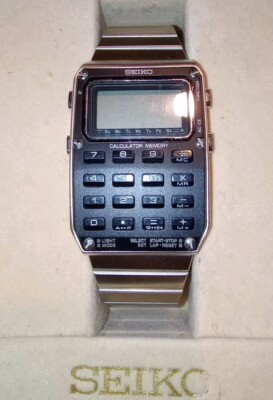 SEIKO C515-500A Vintage RARE DIGITAL CALCULATOR ALARM CHRONO SEIKO C515-500A Vintage RARE DIGITAL CALCULATOR ALARM CHRONO