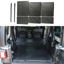 Colchón portátil para maletero Jeep Wrangler JL 18+ cojín acolchado negro