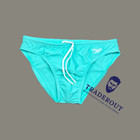 Speedo Men aqua green solar swim brief bikini Swimwear size 30 32 34 36 38