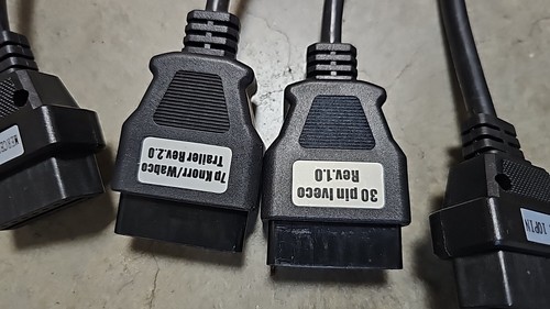 10 pezzi WABCO WÜRTH ADATTATORE CABLE CAVO ADATTATORE OBD OBD2 spina per diagnostica - Foto 6 di 14