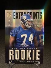 Johnathan Hankins 2013 Prestige Extra Points Black Rookie SSP  04/10 Giants RC