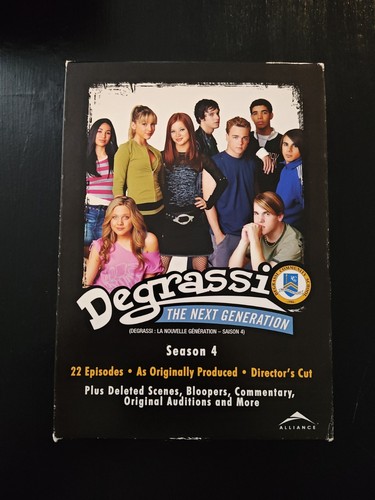 Degrassi Die nächste Generation Staffel 4 DVD, Drake. Teenager Drama, selten. Extras ++