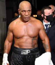 Mike Tyson Boxer 2024  8x10 Color Glossy  photo of celebrity  48824.