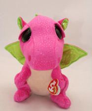 Ty Beanie Boos Darla the Pink Baby Dragon 9 Inch Medium Size Plush with All Tags
