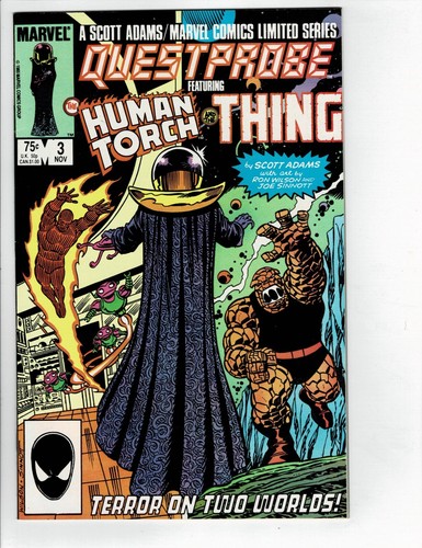 1984 Questprobe 1 2 3 Komplettset Marvel Hulk Spider-Man menschliche Taschenlampe Ding - Bild 5 von 5