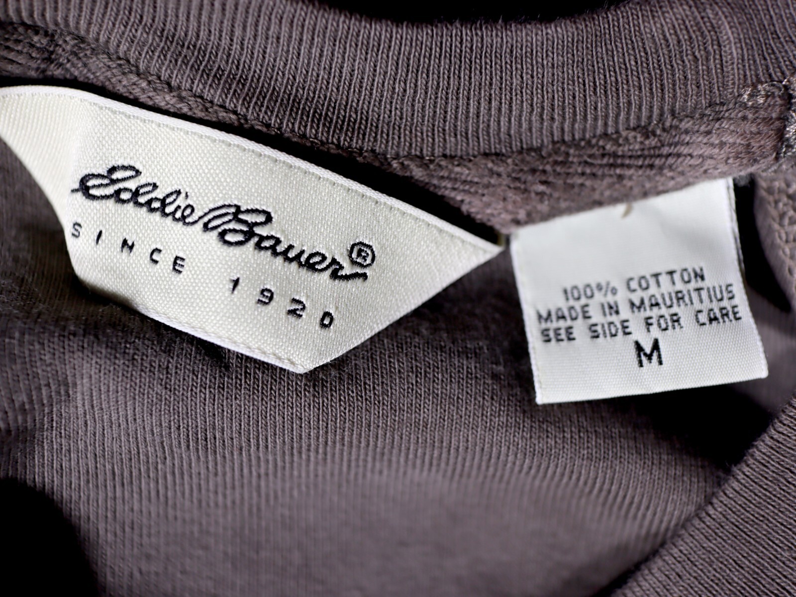 EDDIE BAUER Women's Basic Sweatshirt Medium 100% … - image 3