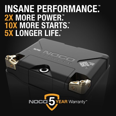 NOCO Lithium NLP30 Group 30 700A 12V 8Ah Lithium Powersport