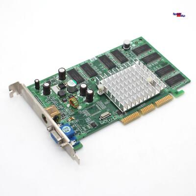 LEADTEK LR2969 NVIDIA FX5500 256MB DDR AGP VIDEO CARD GRAFIKKARTE VGA TV-OUT XP