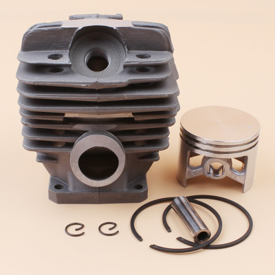 48mm Cylinder Piston Kit, Replacement For Stihl 034 034AV 034SUPER 036 Ms360 Chainsaws Replaces 1125 020 1215 Durable Top End Rebuild Kit