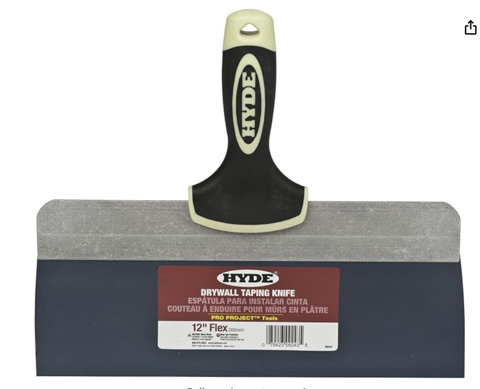 Hyde Tools 12Inch Pro Project Masonry Work Drywall Joint Taping
