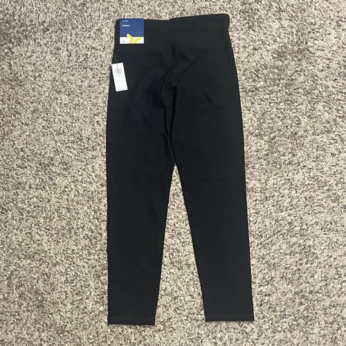 Girls Old Navy Active Ribbed Leggings HighRise Powersoft GoDry Black SzM (8) NWT - Picture 5 of 7