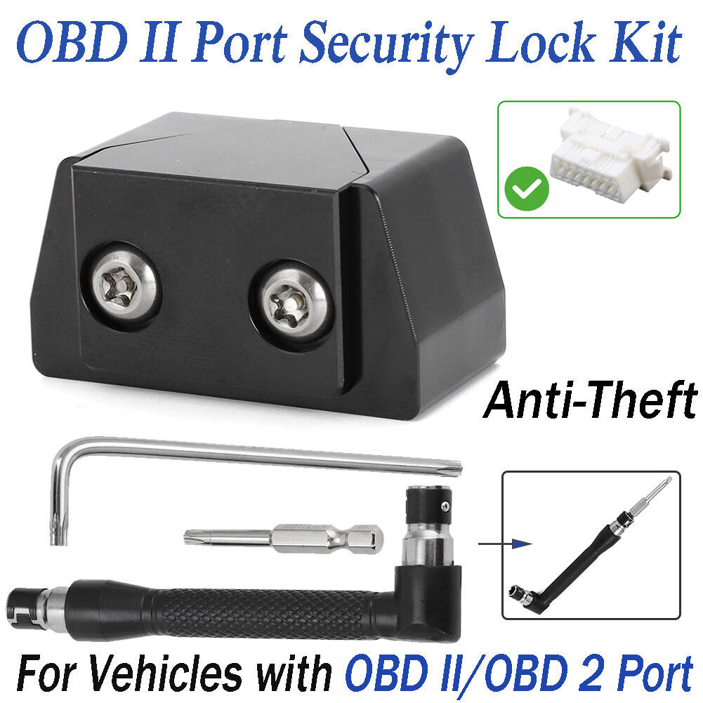 OBD2 Port Security Anti-theft OBD II Lock Tool Kit Block