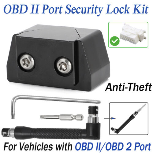 OBD2 Port Security Anti-theft OBD II Lock Tool Kit Block Access to OBD Connector - Picture 1 of 12