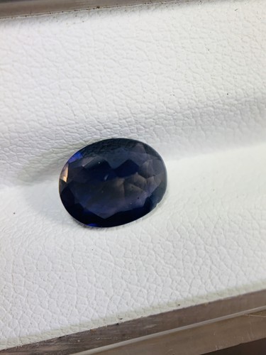 Cordierit (Wassersaphir) 1,46ct Farbe intensiv blau FMG Gemstones - Bild 7 von 7
