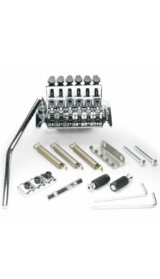 Floyd Rose FRTS1000 Electric Guitar Tremolo - Silver 835580002201 