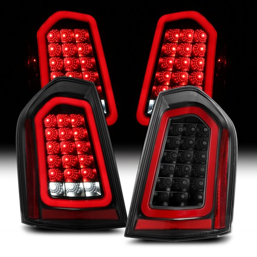 Luces traseras LED completas negras con reversa/señal LED para Chrysler 300 2011-2014 - Imagen 5 de 11