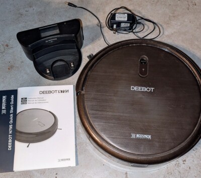 Ecovacs Deebot DN622.11 N79S Robot Vacuum Cleaner FOR PARTS runs poorly - AS IS
