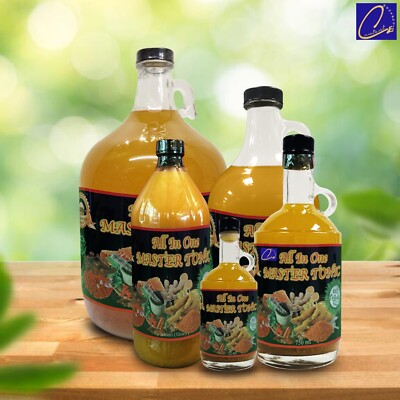 Fire Cider Apple Cider Vinegar Immune Tonic ACV Wellness Shot Ginger Turmeric 