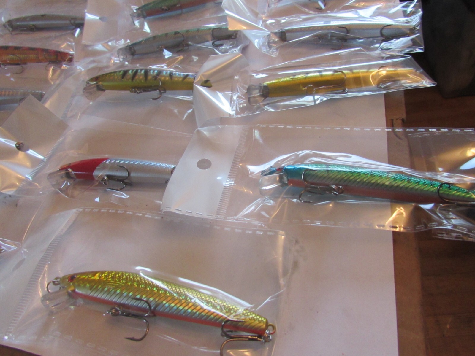20 new rapala style larger salmon pike fishing lure plugs crankbaits rattlers - Image 9