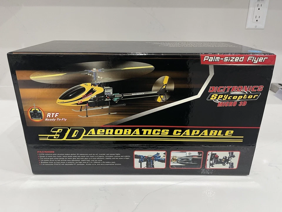 HM-64 Brushless & Metal Version-Helicopter Without Battery. Brand New - Image 2 of 4