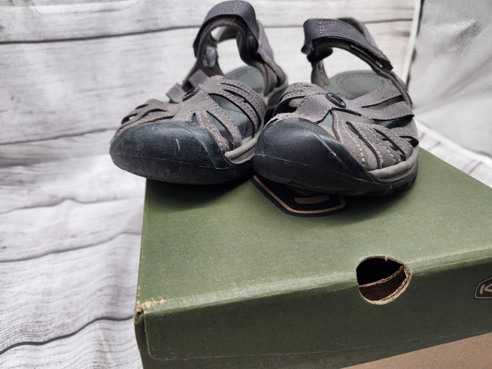 SANDALO KEEN ROSE SPORT 1014463 grigio DONNA taglia 7 escursionismo sentiero comfort acqua