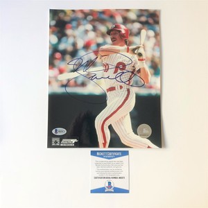 Mike-Schmidt-signed-8x10-photo-BAS-Beckett-Philadelphia-Phillies-Autographed