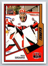 Mads Sogaard 2023-24 Upper Deck AHL Tendys Belleville Senators