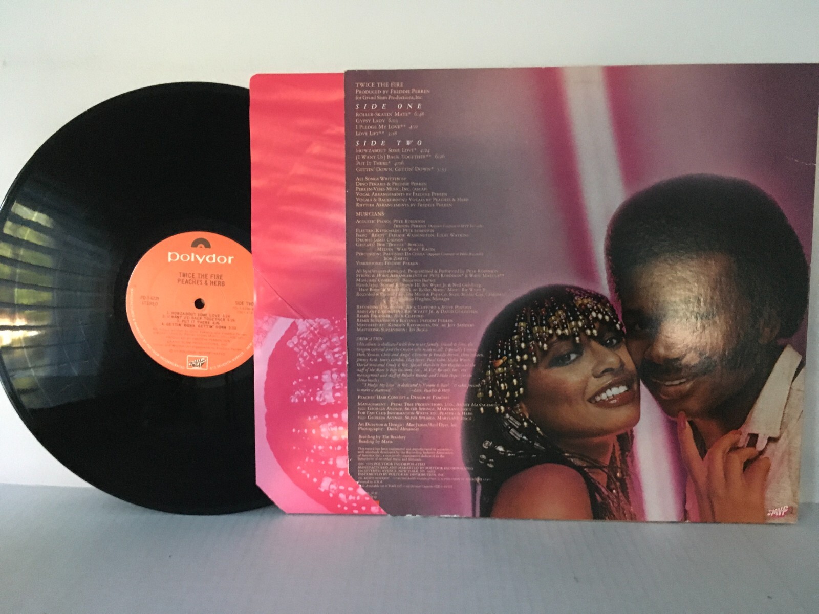 Peaches & Herb Twice The Fire 1979 Polydor 12" LP eBay