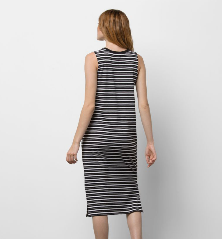 Vans Check Midi Dress - Women's Black Xs
