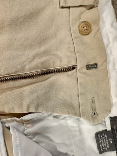 Daniel Cremieux Signature Shorts Beige Mens Size 32 Cotton Blend #2890 - Picture 5 of 11