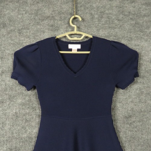 Rachel Parcell Dress Womens Extra Small Designed Short Sleeve V Neck Pullover - Picture 2 of 9