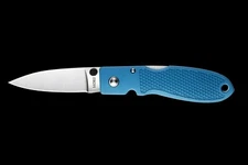 Moki TP-921 Coupe Grayish Blue Folding Pocket Knife Aus8 Stainless 2.5” Blade