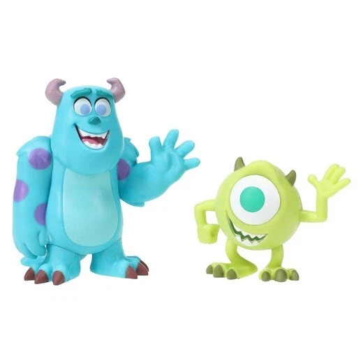 Paquete de 2 figuras Disney 100 Pixar - Mike Wazowski y Sulley de Monsters, Inc. Foto 2 de 3
