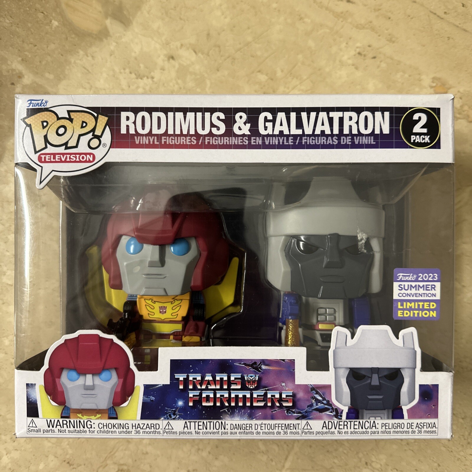 Funko Pop! Vinyl: Transformers - Rodimus & Galvatron - 2 Pack (SDCC) - GameStop
