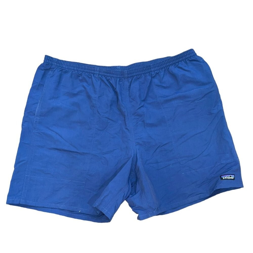 Men's Patagonia Blue 6" Nylon Bathing Suit Swim T… - image 1