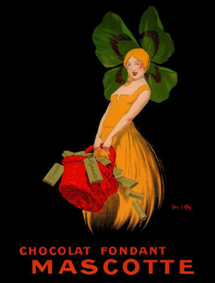 Vintage Mascotte Milk Chocolate Ad Reproduction Metal Sign FREE SHIPPING