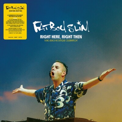 FATBOY SLIM-RIGHT HERE,RIGHT THEN (BOX SET) 3CD,DVD,BUCH,ART CARDS 3 CD+DVD NEU