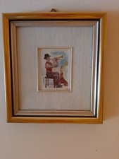 Quadro  su Lastra Argento 925 firmato Ottaviani con Cornice e Autentica