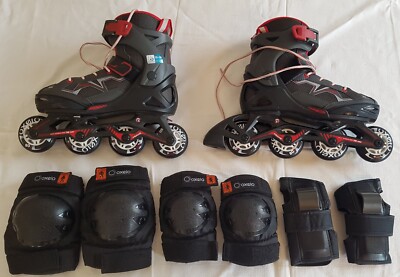 OXELO Inline Skates Rollschuhe größenverstellbar 35-38 NEU