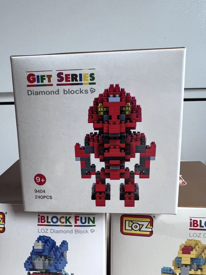 Lot 3 Loz Transformers Building Blocks Sets Optimus Prime Bumblebee Stinger Toys - Image 2 of 4